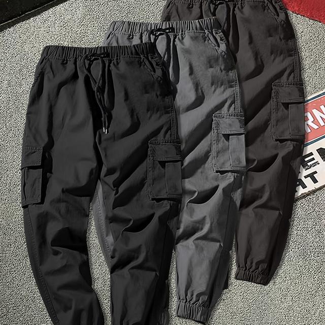 TEMU Minimalistische Heren Losse Casual Cargobroeken [ Middle East]