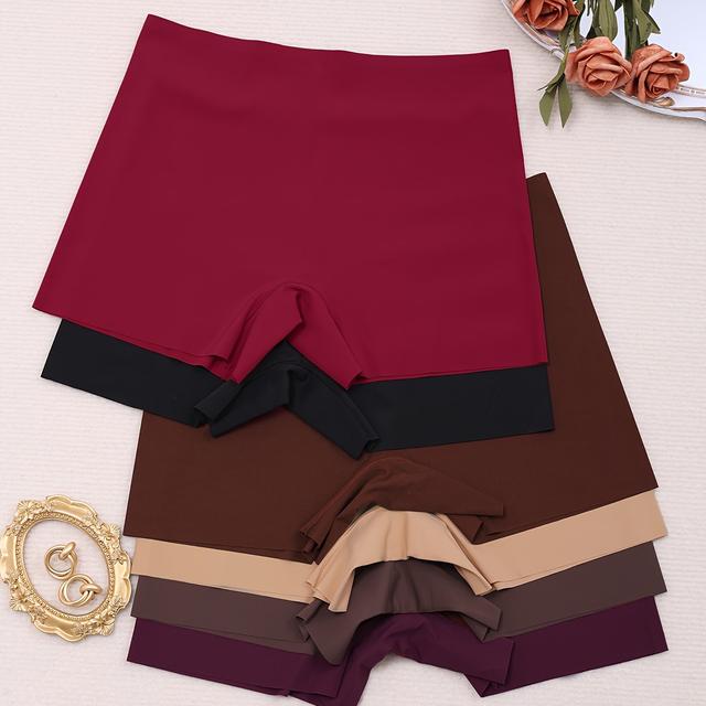 TEMU 6pcs Boyshorts, Elegant Comfy Breathable Stretchy Intimates Panties, Women's Lingerie & Underwear