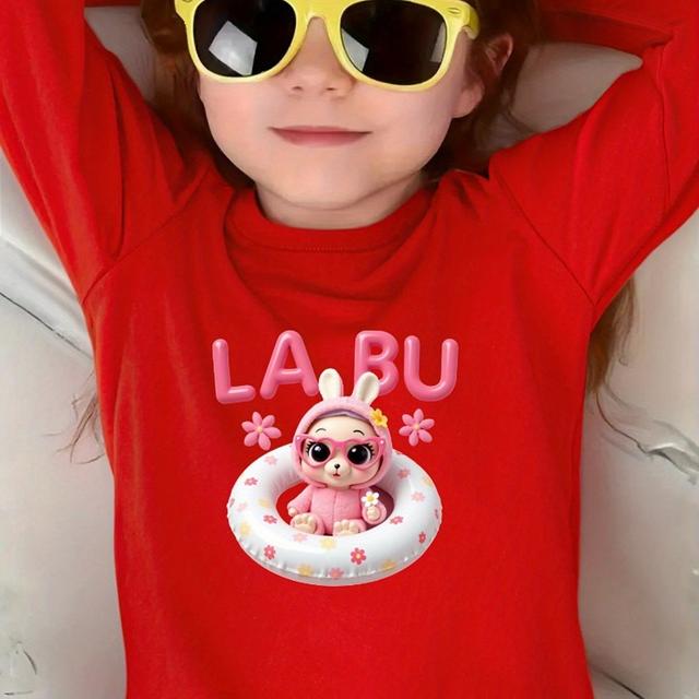 TEMU Dívčí 100% Bavlněné Dlouhý Rukáv Tričko – Měkké a Pohodlné Každodenní Triko, Vhodné pro Domov, Venkovní a Sportovní Aktivity, Pohodlné a Prodyšné