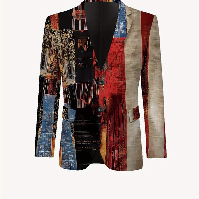 TEMU Herrenmode Etikett Anzug