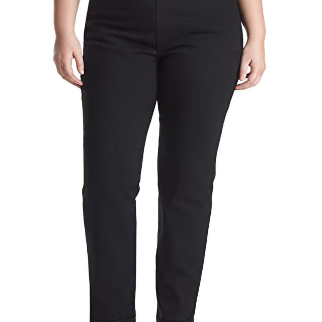 TEMU Plus Size - Plus Size - (hot Extended Size) Plus Size Stretch Straight Jeans