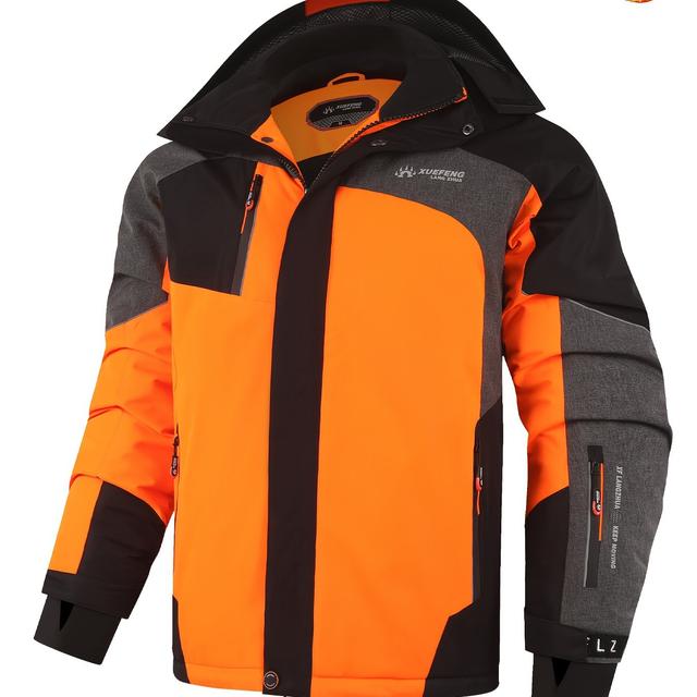 TEMU Veste Épaissie Homme Collection 2025, Tissu Chaud et Facile à , Style Épaissi pour et l'Hiver