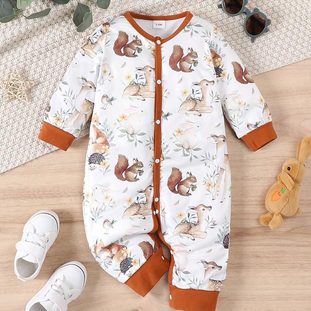 TEMU 2023 Spring And Autumn Printed Long Sleeve Round Neck Front Casual Cute Tights