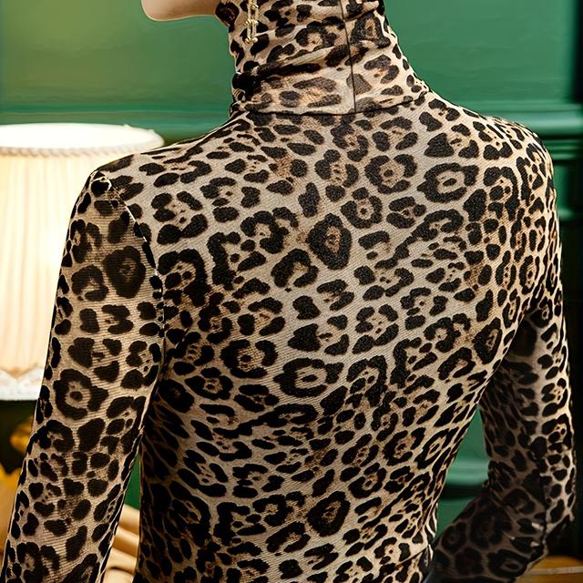 TEMU مقاس كبير - مقاس كبير - قميص طبقة أساسية مقاس كبير مُطوّر ذاتيًا