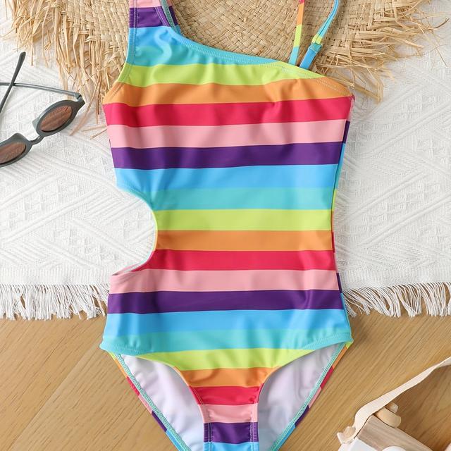 TEMU Girls Fashion Beach Casual Party -piece Swimsuit