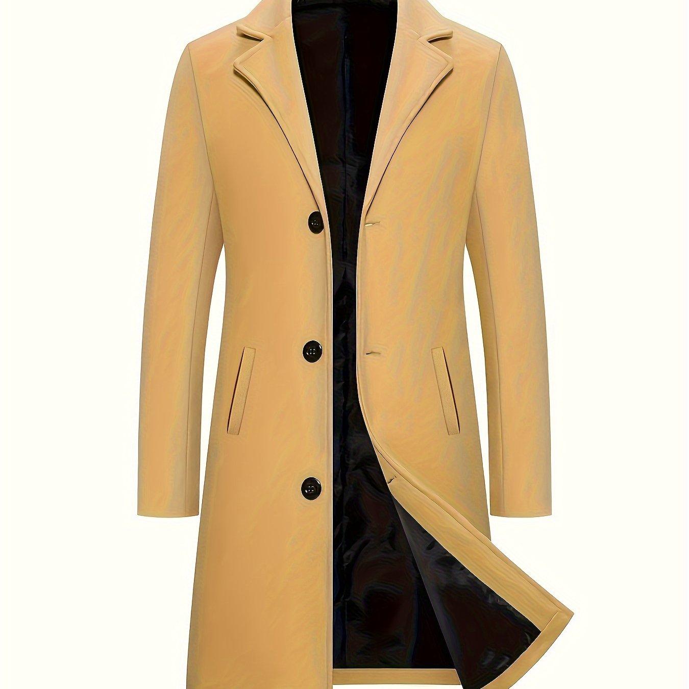 TEMU Plus Size Men's Jacket, Plus Size