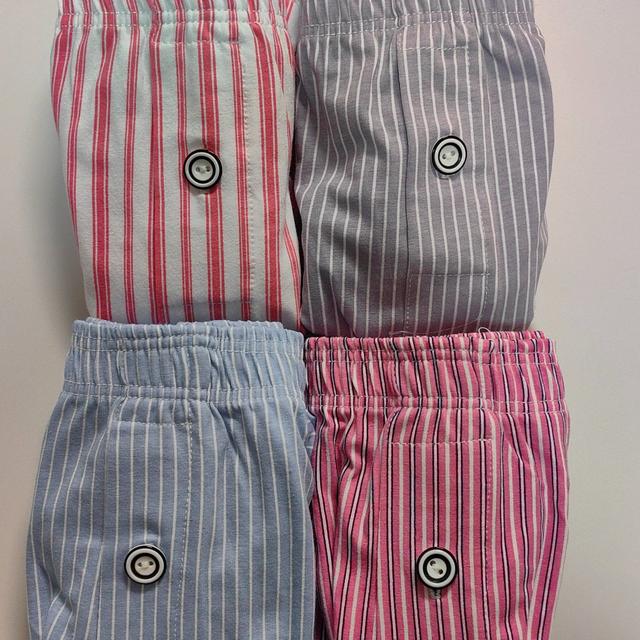 TEMU Pantalones Aluo a Rayas para Hombre - 4 piezas