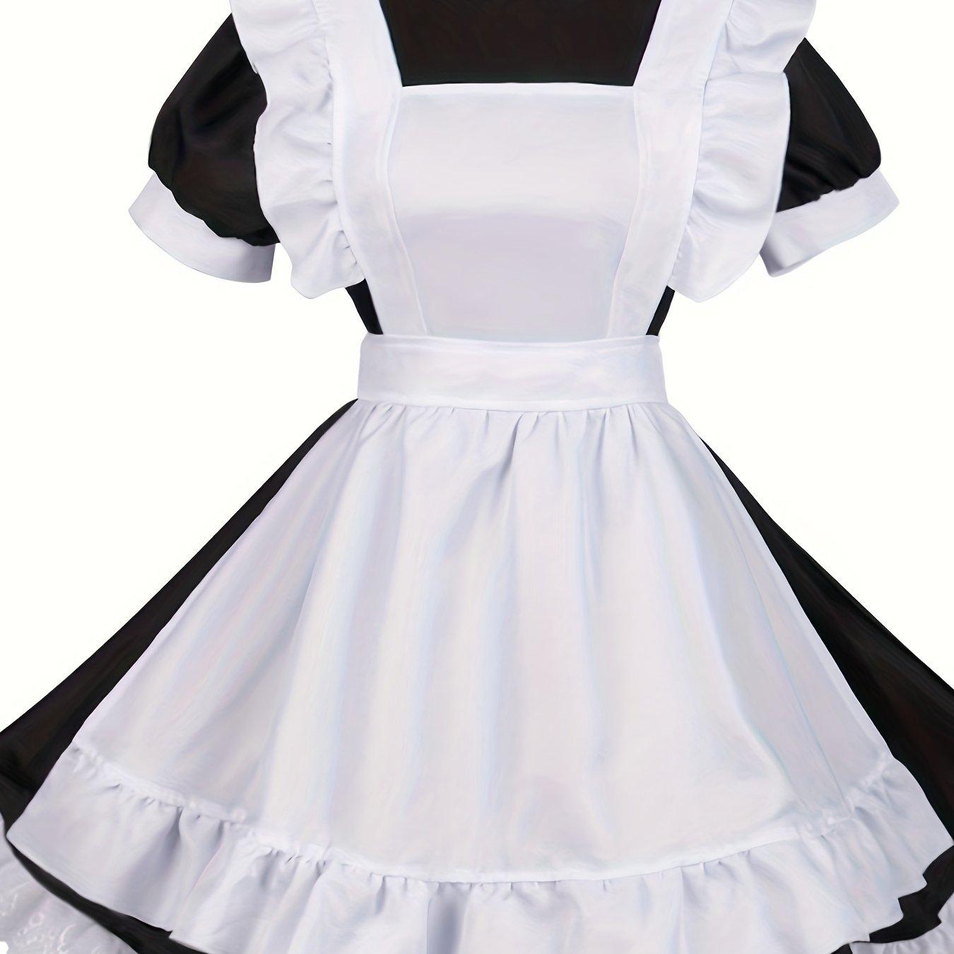 TEMU Black And White Maid Outfit - Everyday Maid