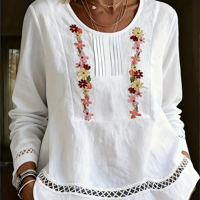 TEMU Larga de Redonda com em para Mulher - Fácil de Lavar à Máquina, Versátil para Todas as , Design Confortável e Ajustado, Elegantes, Tecido