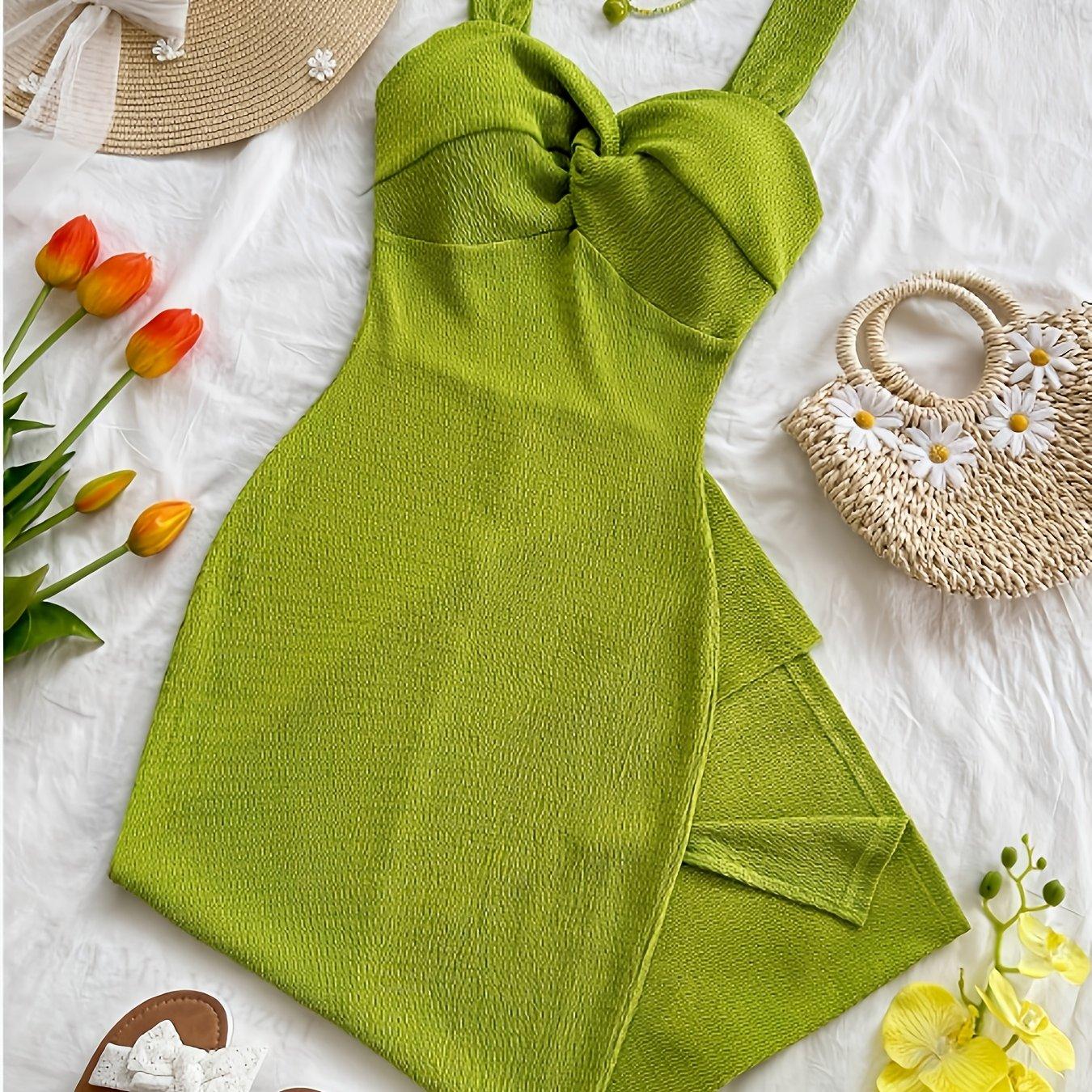 TEMU Sexy Long Dress For Summer Beach Vacation