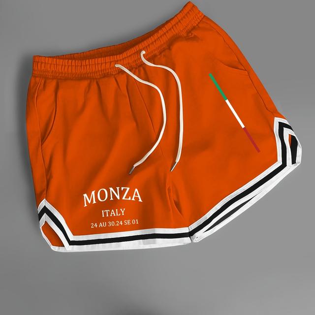 TEMU Summer Shorts For Men, Swimwear, Basketball Shorts With Pockets, Drawstring, Loose Fit Casual Sports Running Straight-leg Men's Shorts, Beach Pants, Swim Trunks, Gym Shorts, Italian