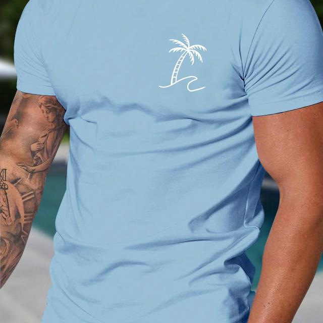 TEMU เสื้อผ้าลายต้นมะพร้าว, รองเท้า และเครื่องประดับ>แฟชั่นผู้ชาย>เสื้อผ้าผู้ชายขนาดใหญ่>เสื้อผ้าผู้ชายขนาดใหญ่ เสื้อ, เสื้อยืด, เสื้อเชิ้ต>เสื้อยืดเสื้อผ้าผู้ชายขนาดใหญ่, ไซส์ใหญ่พิเศษ