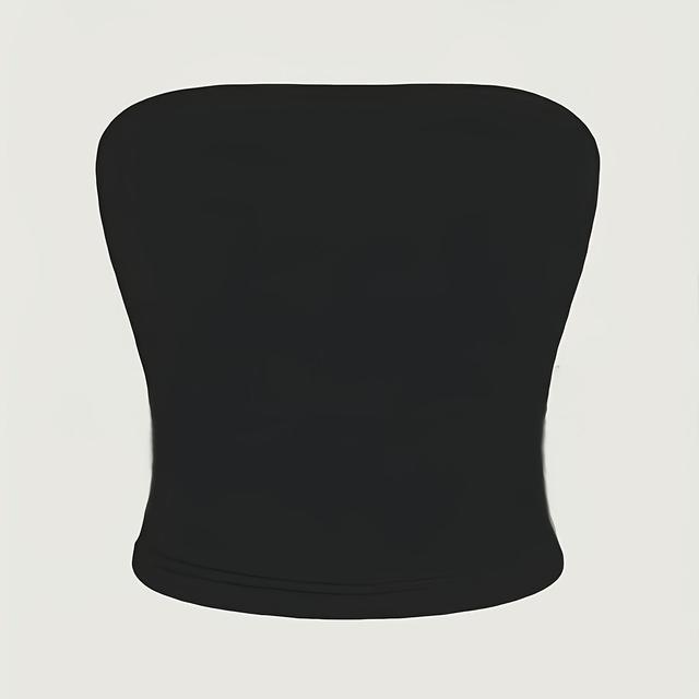 TEMU Women' Color Bodycon Tube Top