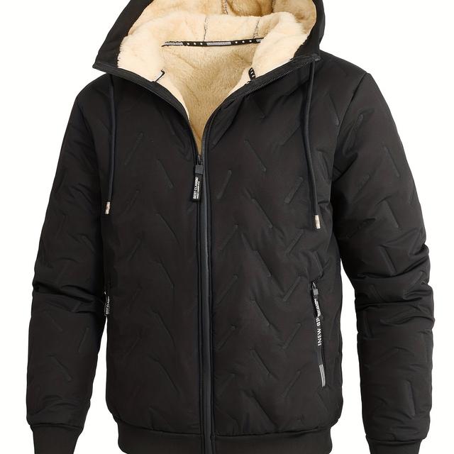 TEMU 2026 's Warm Coat, Winter Men's Jacket, Christmas New Arrival, Casual Warm Top