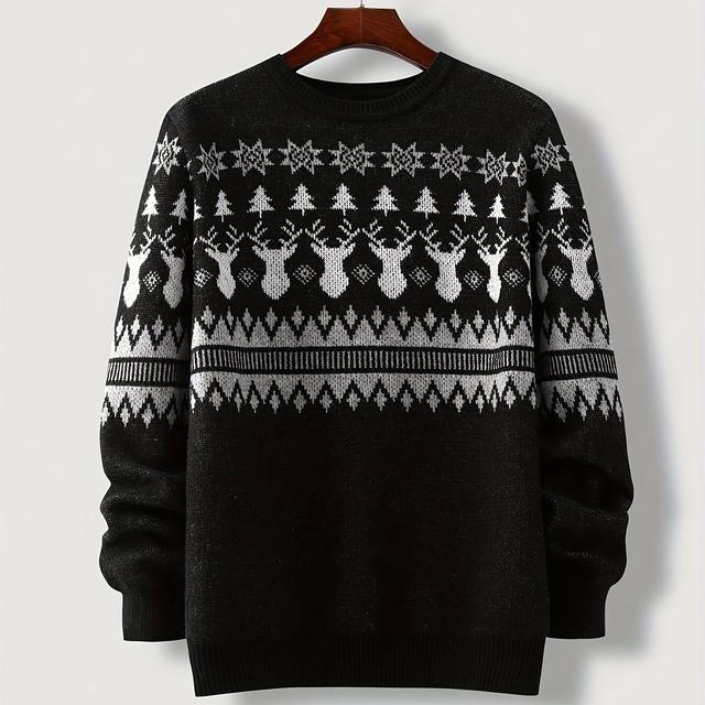 TEMU Suéteres Navideños para Hombre