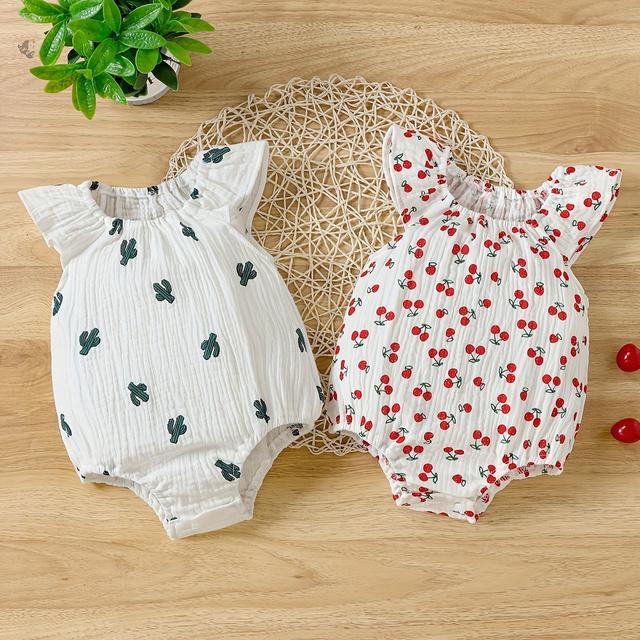 TEMU 2pcs Body para Niñas, Manga Corta y , Ideal para Exteriores