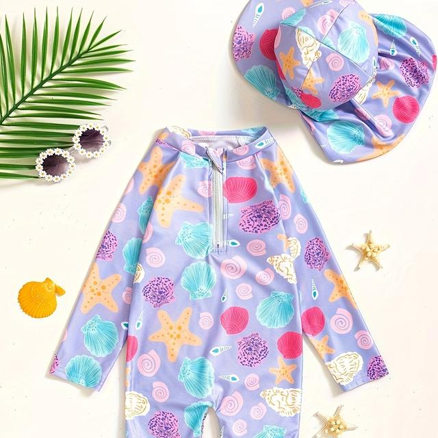 TEMU Children's 1pc Swimsuit, Swimsuit,, Children's Swimming Pool, Beach Stretch