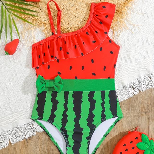 TEMU 2521 Girls' One-piece Swimsuit