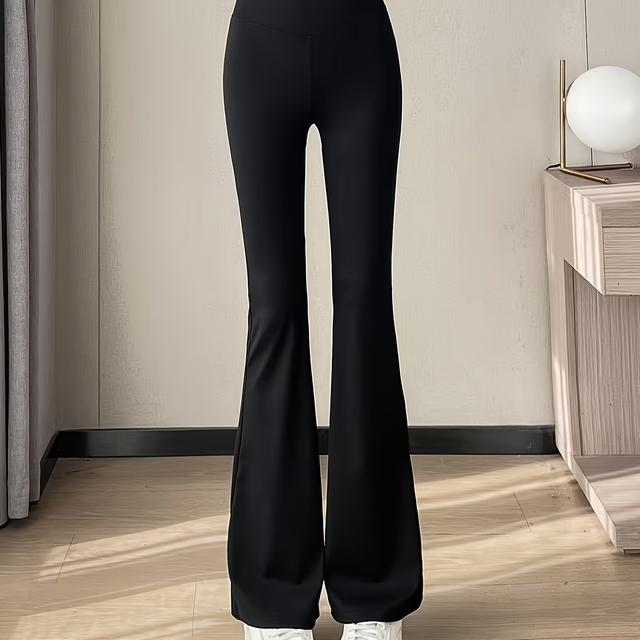 TEMU กางเกงกีฬาสตรีเอวสูง เนื้อผ้านุ่มละมุน กระชับสัดส่วน ปกปิดและโชว์ขาเรียว ยืดหยุ่น แห้งเร็ว เหมาะสำหรับวิ่ง พิลาทิส กีฬาเบา ใส่ได้หลายโอกาส สไตล์ฤดูใบไม้ผลิและใบไม้ร่วง