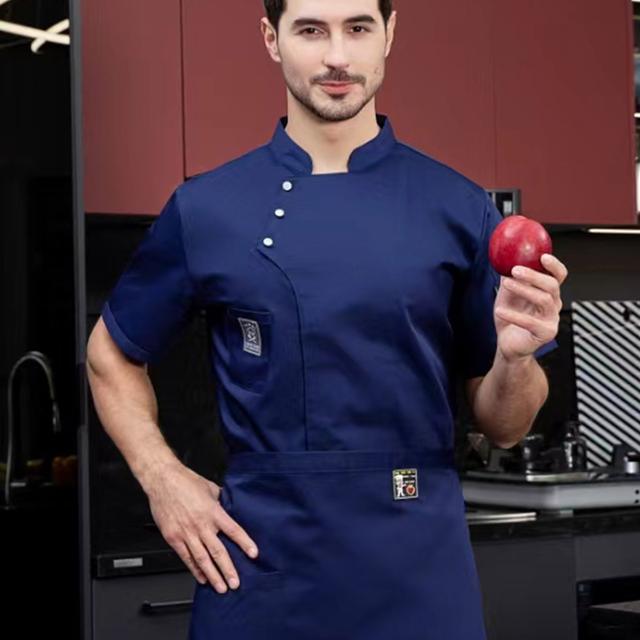 TEMU 1high Long-sleeved Clothing, Long-sleeved Men's Clothing, Kitchen, Baking, Western Restaurant, Baking, School Canteen, Men's Clothing