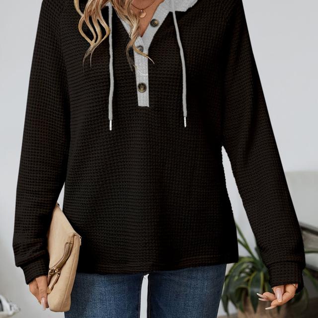 TEMU Mikina s kapucí, ležérní šaty s dlouhým rukávem, dámské oblečení