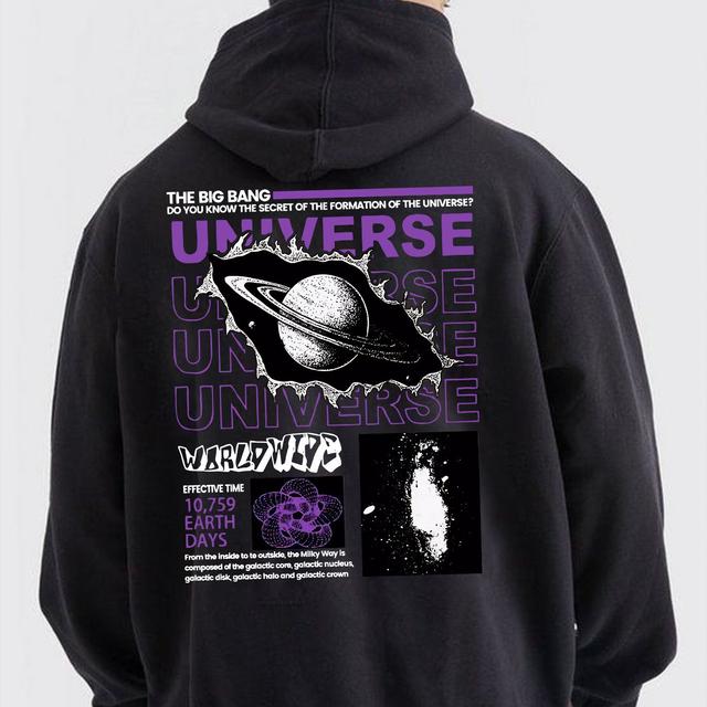 TEMU Moletom com Capuz Estampado Nova Coleção /Outono