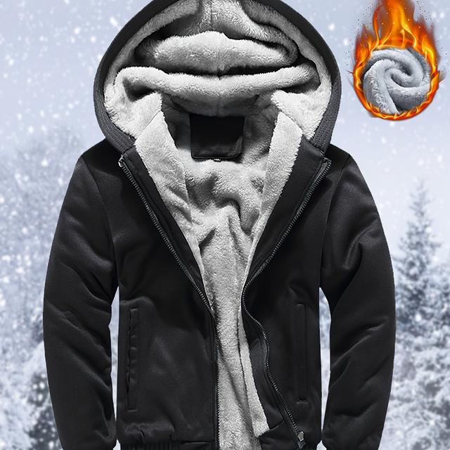 TEMU Gemütliche Damen-Fleece-gefütterte Hoodie - Lässige Sportbekleidung mit Reißverschluss und | Warm & Stilvoll für Herbst/Winter