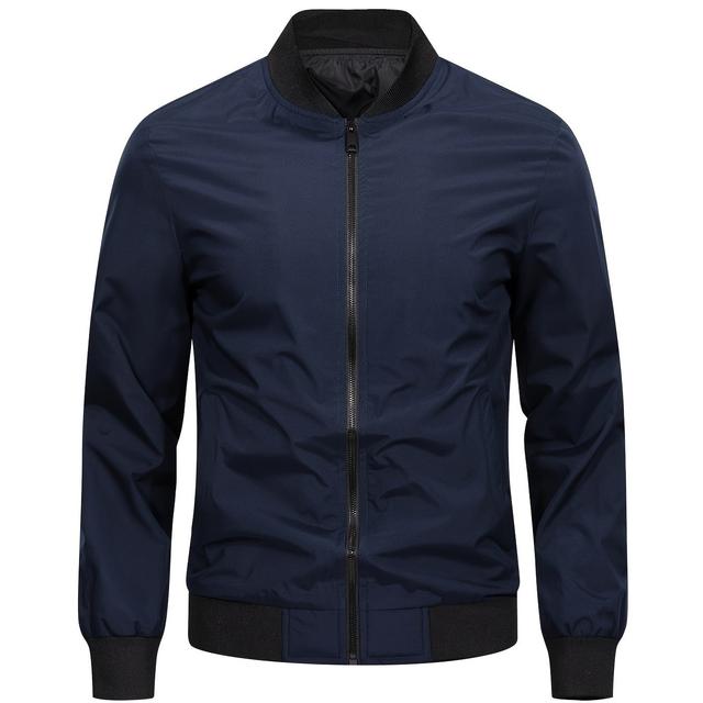TEMU Fashion Men's Lightweight Pilot Casual Jacket