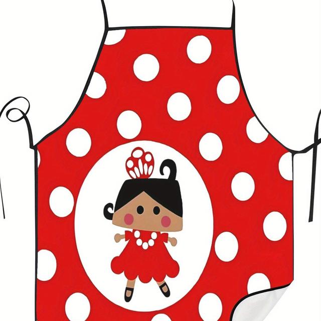 TEMU Delantal Retro Flamenco de con Estampado - Delantal de Cocina Unisex para Cocineros en Casa y Hombres, Delantal de Chef Adecuado para Hornear y Entretener