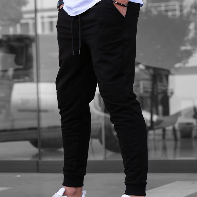 TEMU Men's Multi-pocket Drawstring Jogger Pants - Lightweight Breathable, Casual Running, Jogging Pants For Spring And Autumn