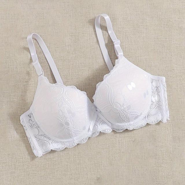 TEMU Ladies' Lace Bra Comfortable Underwear