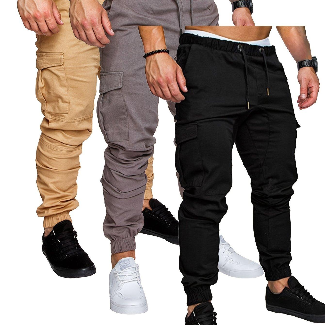 TEMU Set di 3 pantaloni cargo