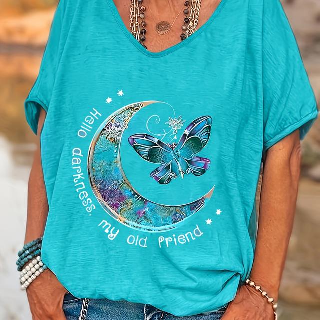 TEMU Plus Size Women's Casual Sport T-shirt