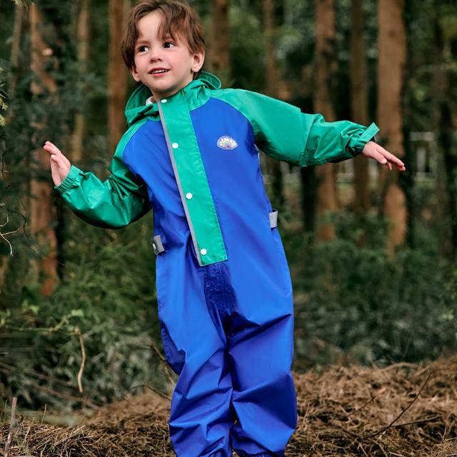TEMU Brand, Onesie, Suitable For With Contrasting Colors, Unisex Kids' Raincoat, Easy To Clean With A Hood, Outdoor Camping, Cycling, Fishing, And Hiking, 1pc.