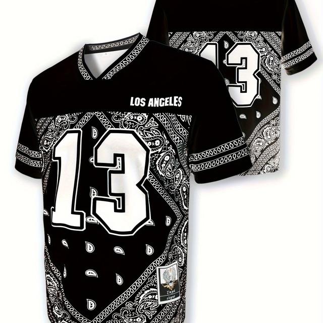 TEMU Maillot de Baseball Taille 13 - Uniforme de Football Américain Cadeau pour Hommes