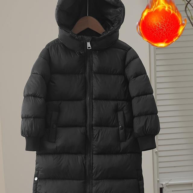 TEMU Neuer Langer Dicker Knie-Langmantel für 2025