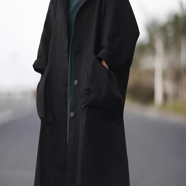 TEMU Neue Art Dünn 9-Punkt Ärmel Lockere Lange Kapuze Windbreaker für Damen Einteilergröße All-Match Damen Windbreaker Lange Dünn Damen Tops ohne Futter