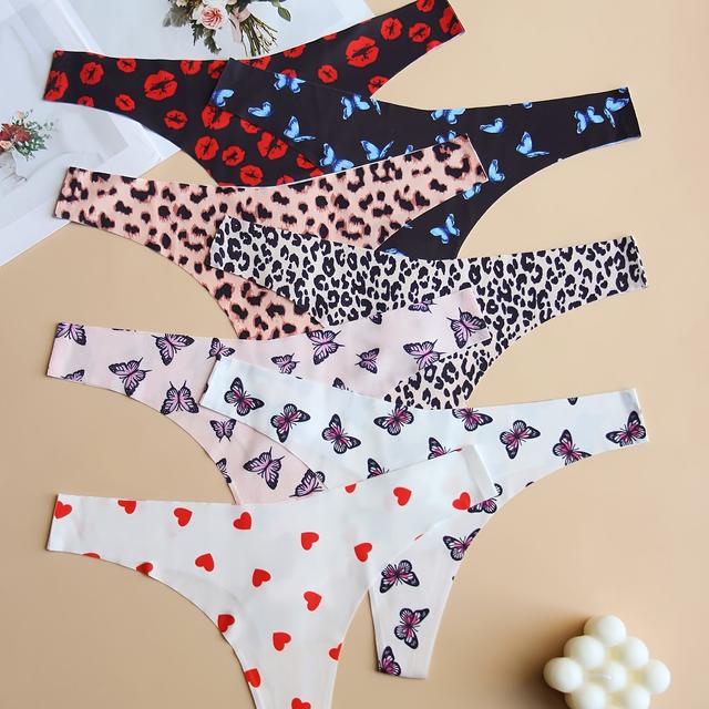 TEMU 7pcs Seamless , Comfy & Breathable Intimates Panties, Women's Lingerie & Underwear