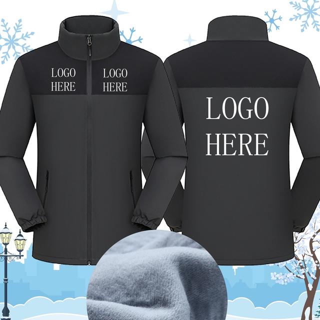 TEMU A Custom Men's Fleece Jacket, Perfect For Winter Wear, Providing . Ideal For Christmas, Halloween, And Birthday Gifts, This Unique Print Design Will Warm Your Body And Spirit