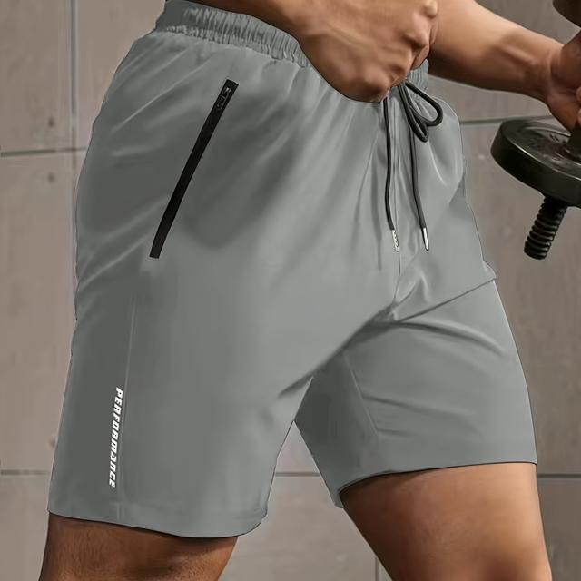 TEMU shorts desportivos de verão para homem para uso casual, respiráveis e elegantes, perfeitos para qualquer conjunto.