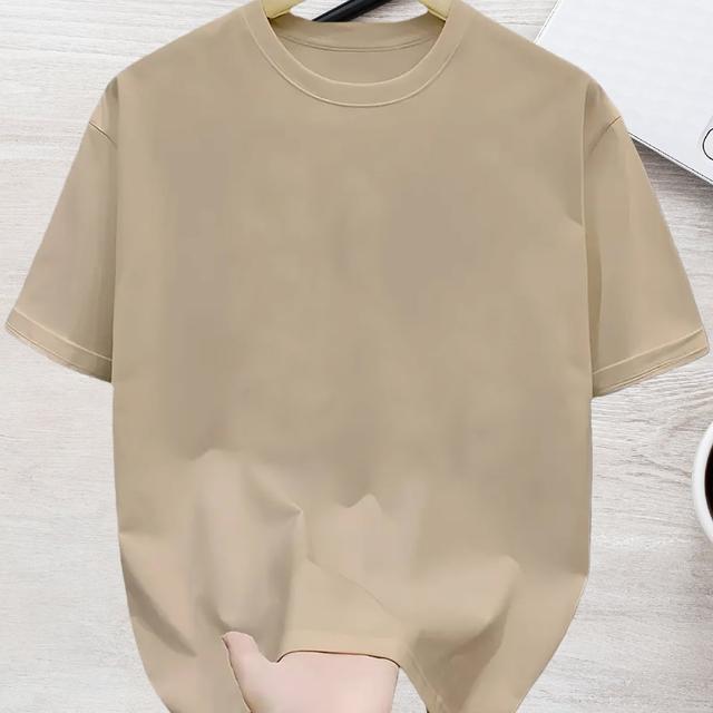 TEMU 【商品名】セントパスデー、、メンズ半袖、プリント柄、アウトドアストリートウェア、クパターン、ファッションスタイル、カジュイル