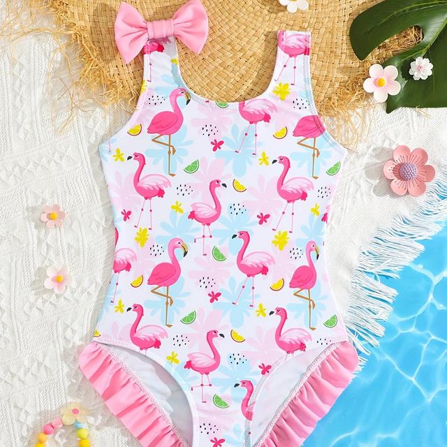 TEMU 2530 Girls' One-piece Swimsuit