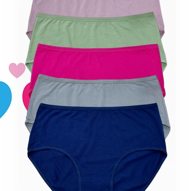 TEMU حزمة من خمسة سراويل نسائية عالية الخصر بمقاسات كبيرة، سراويل بسيطة بلون سادة للنساء