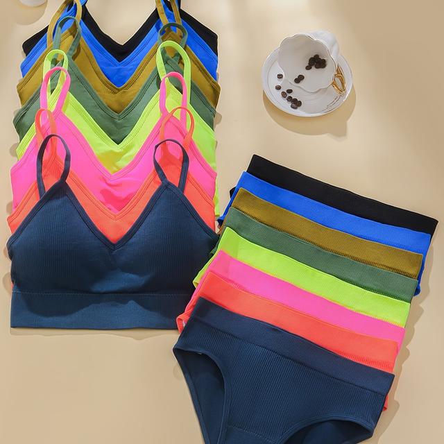 TEMU Acht-Farben-Kombinationsset Unterwäsche