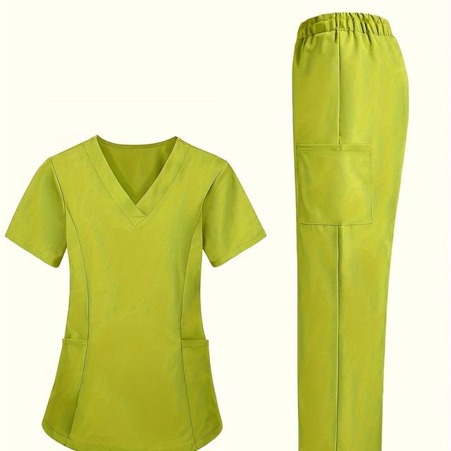 TEMU Stylish Casual Women's Workwear Comfortable Sweat-absorbing Brushed Hand Set