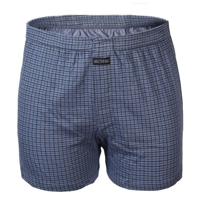 TEMU Men's Pure Cotton Loose Fit Boxer Briefs, Lounge & Sleep Short