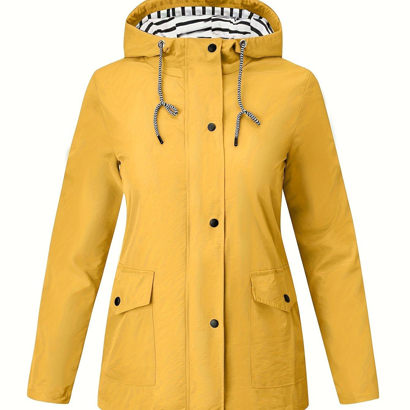 TEMU Veste légère à capuche pour femme pour l'extérieur S