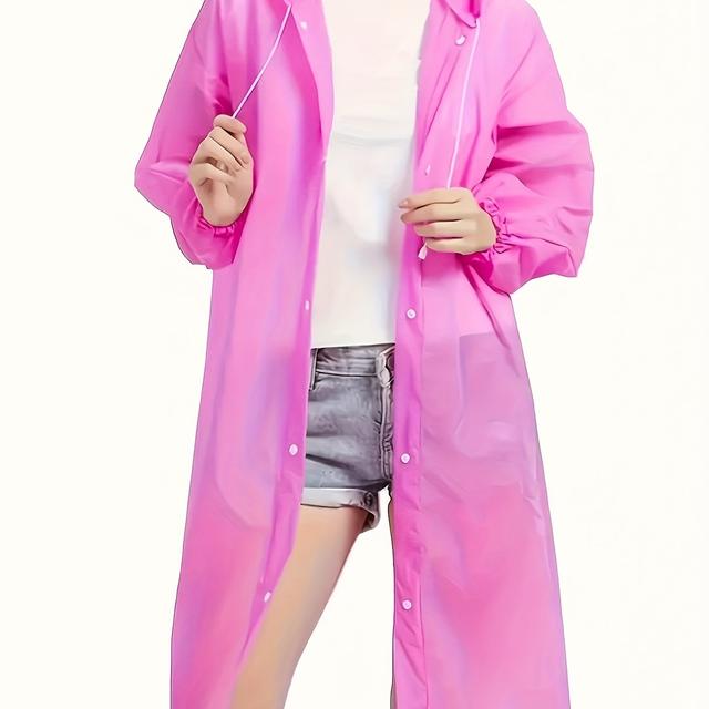 TEMU Body Integrated Raincoat, Travel, Outdoor Cycling, Portable, Hiking, Portable Adult Raincoat