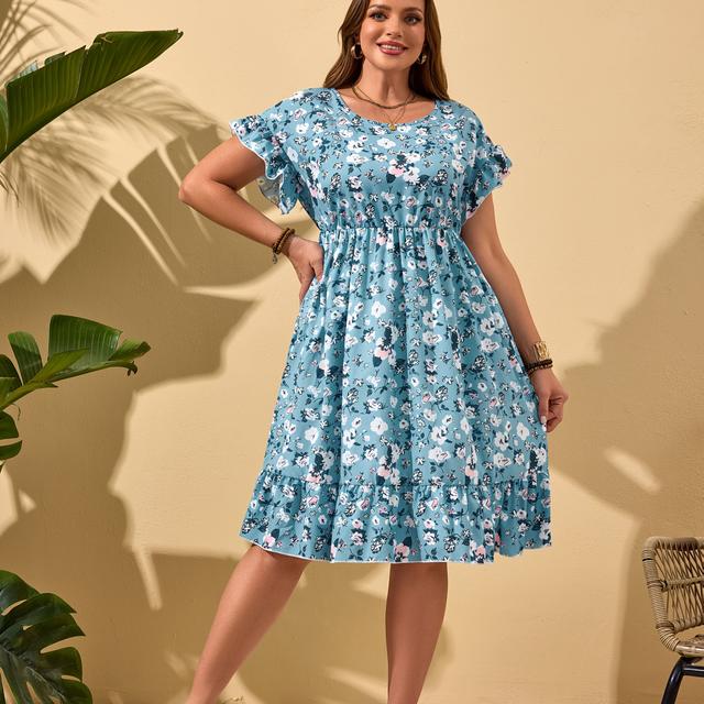 TEMU Плюс сайз, Популярна нова мода: Розширена сукня для жінок великих розмірів