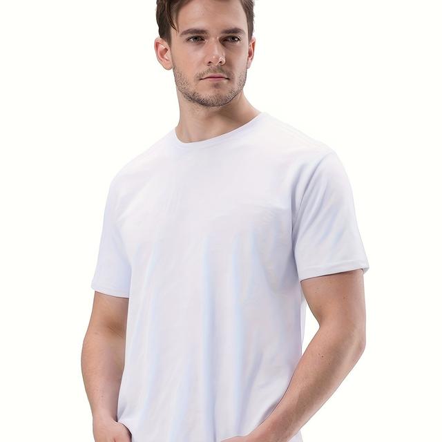 TEMU T-30 150g Herren-Tanktop aus reiner kammgezwirnter Baumwolle mit kompaktem Spandex-Kernspinnfaden